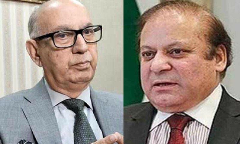 Senator Irfan Siddiqui Briefs Nawaz Sharif on PML-