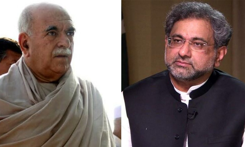 Mahmood Achakzai and Shahid Khaqan Abbasi Discuss Strengthening Opposition Alliance