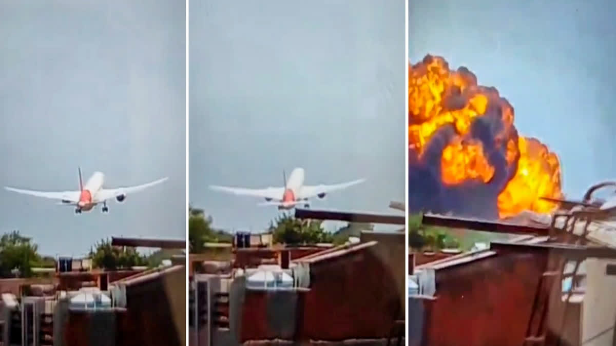 Air India Jet Crashes After Takeoff, 241 Feared De