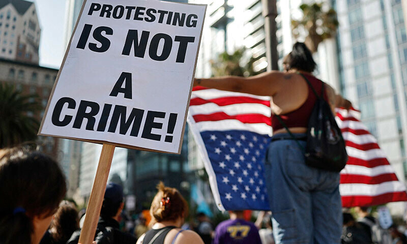 Trump Claims Victory in LA as Troops Suppress Anti