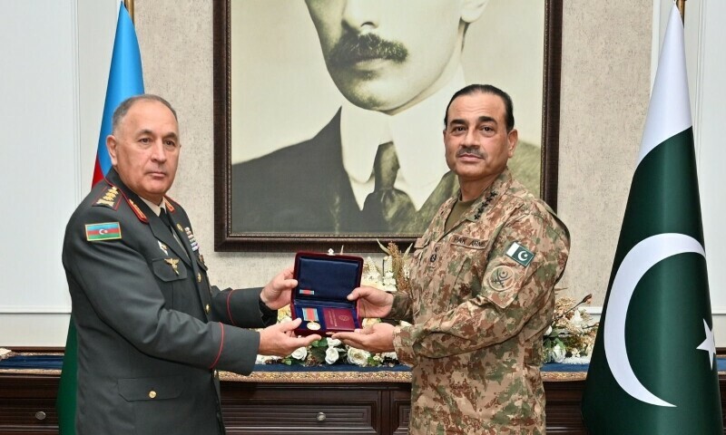 COAS Asim Munir Awarded Azerbaijan’s Prestigious