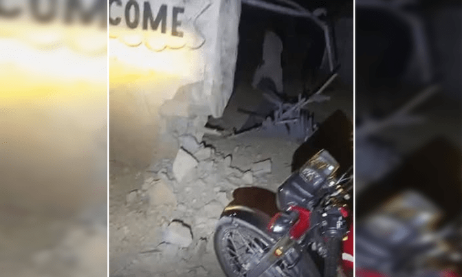 IED Blast Outside MNA Mubarak Zeb's House in Bajaur