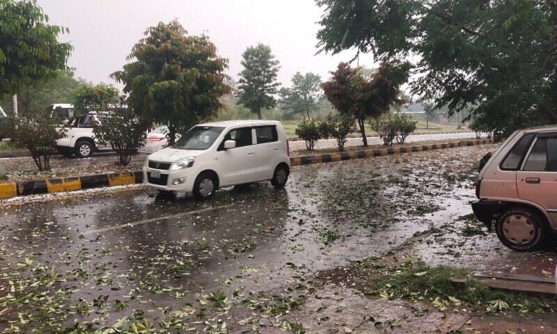Severe Hailstorms and Flash Floods Strike Islamabad and Khyber Pakhtunkhwa