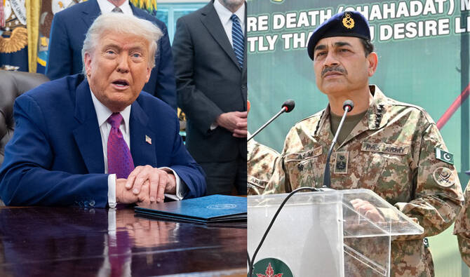 Gen Munir Meets Trump at White House, First-Ever Formal COAS Visit
