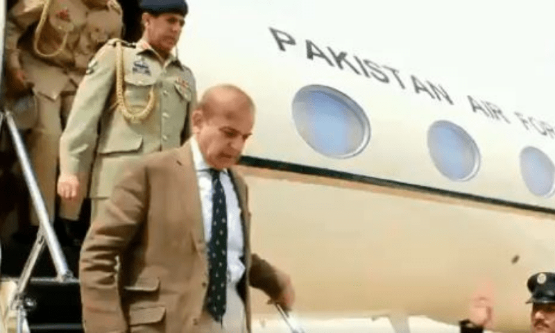 PM Shahbaz Sharif Arrives in Quetta for Emergency 