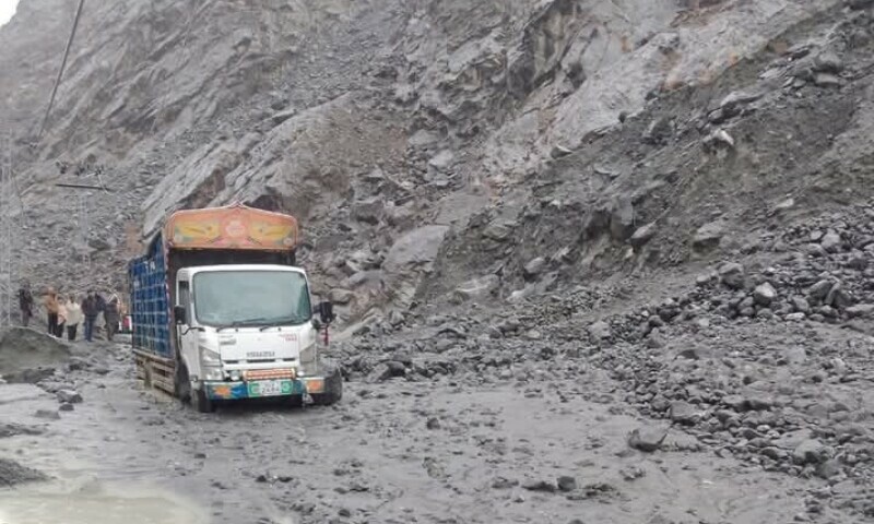 Landslides Sever Key Roads in Gilgit-Baltistan, Stranding Travelers