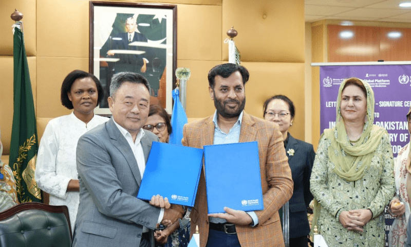 WHO, Pakistan Join Forces to Fight Childhood Cancer & Health Crises